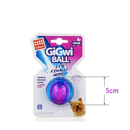 Squeaky Chew Dog Toy Ball