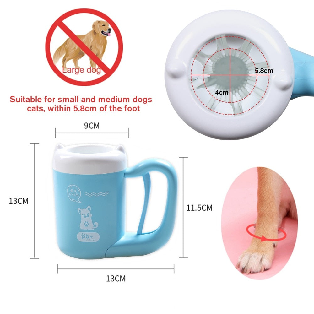 Dog Automatic Paw Cleaner Cup